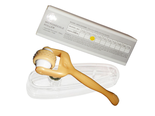 Rodillo portátil de Derma de la aguja del acero inoxidable 75 para el servicio del OEM de los ojos