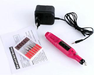 Alta eficiencia eléctrica uñas taladro 2.4 mm o 3,2 mm con velocidad Variable de Control