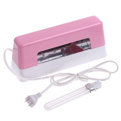 equipo ULTRAVIOLETA del salón del clavo del secador de la lámpara del clavo de 110V-240V 9W con el bulbo de 1PCS 365nm