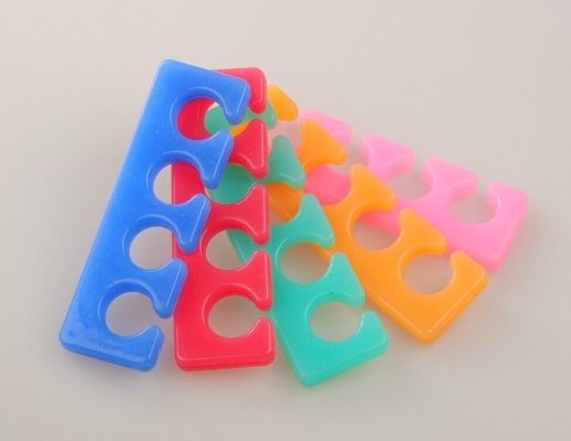 Herramienta de la pedicura de la herramienta del arte del clavo del gel de silicona/separador del dedo del pie para el hogar