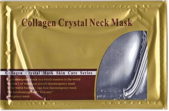 Máscara facial del colágeno de la vitamina C del té verde para las mujeres/la máscara lechosa SJ-054 del cuello