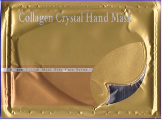 La máscara de la mano del colágeno del oro de las señoras 24k para el rejuvenecimiento Sun de la piel mancha SS-047