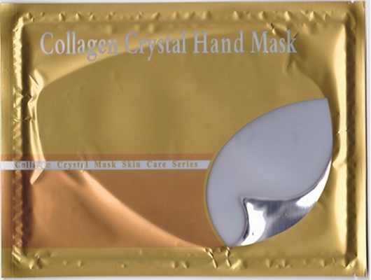 Arruga anti de la máscara facial del colágeno del oro, máscara transparente SS-049 de la mano