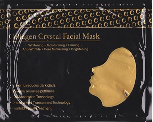 ODM facial SM-015 del OEM del ácido hialurónico de la glicerina de la máscara del bio colágeno del oro 24k