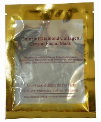 La máscara facial plegable del diamante de plata de la belleza que hidrata purifica SM-038