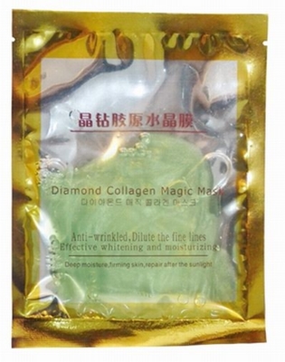 Máscara facial antienvejecedora SM-034 de limpiamiento profundo del colágeno del polvo del oro