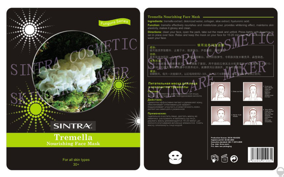 Máscara facial hidratante de alimentación del Tremella para la piel que aprieta JL-03