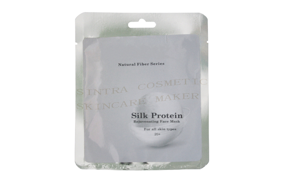 Máscara facial hidratante natural, proteína de seda que rejuvenece la mascarilla QW-02