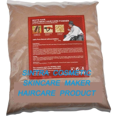 Polvo del tratamiento del pelo blanco de DSY 500g y líquido de alimentación del pelo - STD-013