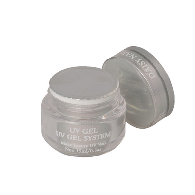 Pintura ULTRAVIOLETA 15ML del gel del arte a todo color de encargo del clavo con colores de plata redondos de la botella 3