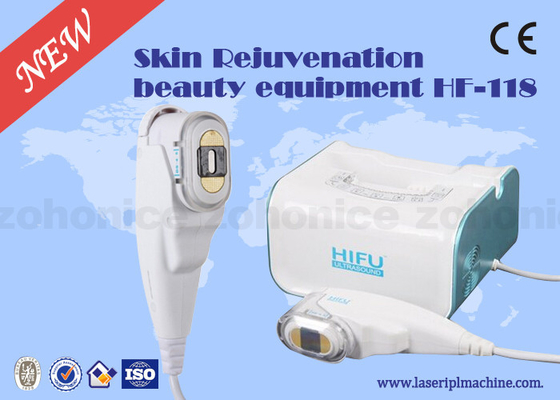 Máquina enfocada de intensidad alta casera del ultrasonido y dispositivo femenino de la belleza de la elevación de cara