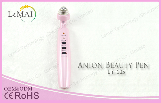 Massager ultrasónico del ojo del dispositivo de la belleza de la pluma de la belleza del anión con Lon que importa la nutrición