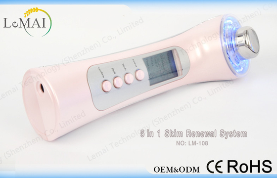 Dispositivo ultrasónico de la belleza de las células del Massager que activa facial que limpia profundamente la cara por el ion