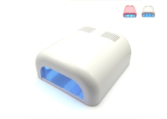 Contador de tiempo ULTRAVIOLETA de la lámpara 120 S 180 S del clavo multifuncional 36w, luz de la manicura del LED