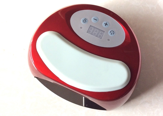 secador profesional del clavo de la lámpara ULTRAVIOLETA 24W con la luz de la manicura LED del contador de tiempo/del gel