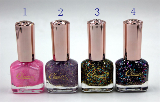 La etiqueta privada modificó el esmalte de uñas para requisitos particulares, esmalte de uñas 14ml del gel de las mujeres