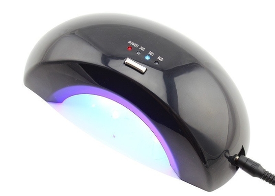 Lámpara ULTRAVIOLETA negra del clavo del LED con el plástico del ABS y el tablero inferior del acero inoxidable