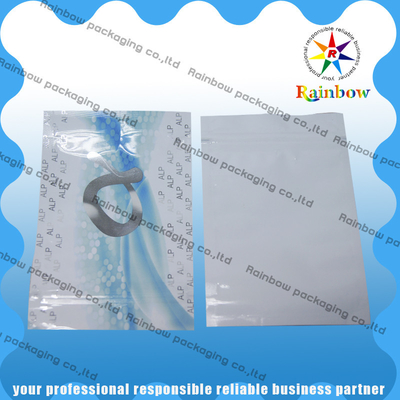 Bolso de empaquetado de Mylar Comestic con la cremallera para la máscara facial