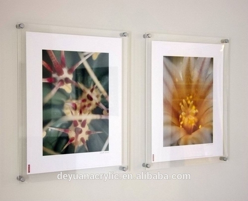 La foto de acrílico de la imagen montada en la pared casera capítulo 8 x 10 con el clavo del hierro