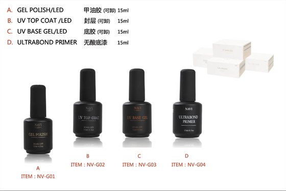 El nuevo clavo de 15 ml empapa de los colores ULTRAVIOLETA del polaco 154 del gel fáciles quita empapa de polaco ULTRAVIOLETA del gel