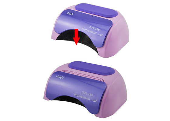 Lámpara ULTRAVIOLETA LED del gel del esmalte de uñas de la lila del clavo del secador de la lámpara 48W del arte ULTRAVIOLETA del clavo