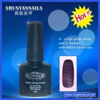 Gel ultravioleta del clavo mágico
