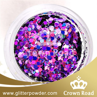 El acrílico de China clava el glitter_powder