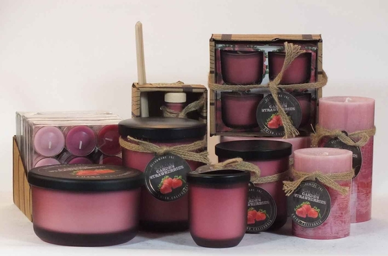 Velas de la decoración del partido