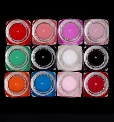 Gel ULTRAVIOLETA del clavo de 12 colores para las extremidades del arte del clavo