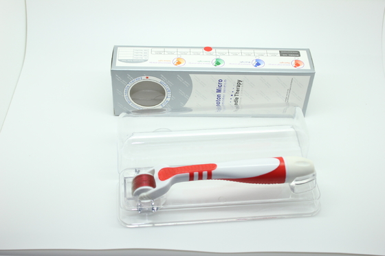 El rodillo portátil de Derma de la aguja del LED, puede cambiar el fotón Dermaroller de las agujas de la cabeza 540