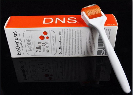 Las agujas titanium del rodillo 200 micro del cuerpo DNS Derma de la cara de la terapia del skinn del rodillo de Derma de la biogénesis del DNS hacen frente al rodillo del cuerpo de la piel