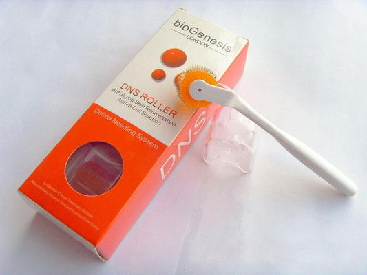 Las agujas titanium del rodillo 200 micro del cuerpo DNS Derma de la cara de la terapia del skinn del rodillo de Derma de la biogénesis del DNS hacen frente al rodillo del cuerpo de la piel