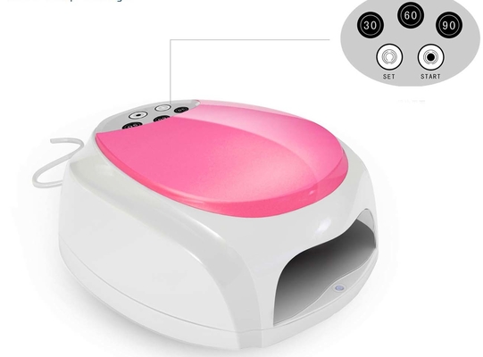 Inicio uso 15W roja / negra clavo de LED UV lámpara 100V - 110V para Personal de uñas secador