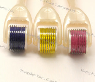2,5 Mm/3.0 mm tamaño Micro agujas con plástico más seguro de titanio para quitar arrugas