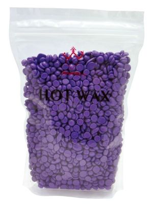 Cera de parafina del BALNEARIO de la lavanda/de la leche/del áloe, cera caliente de la mini pelotilla dura 300g
