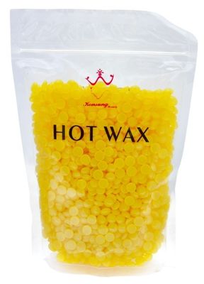 Cera de parafina del BALNEARIO de la lavanda/de la leche/del áloe, cera caliente de la mini pelotilla dura 300g