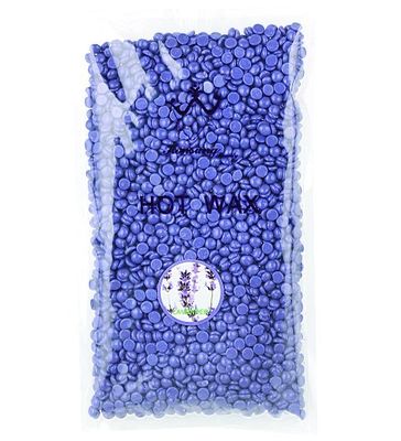 Cera caliente depilatoria de la pelotilla 500g del árbol de la lavanda/del té mini/del pelo dura del retiro