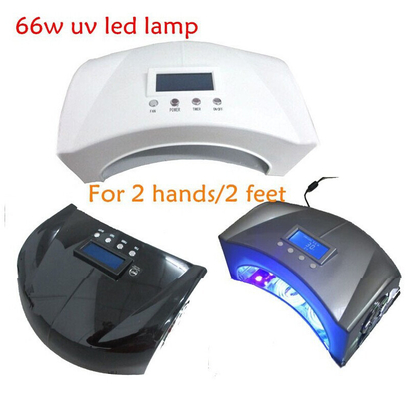 66W lámpara ULTRAVIOLETA del clavo del poder más elevado CCFL LED, clavo de 2 manos LED que cura la lámpara