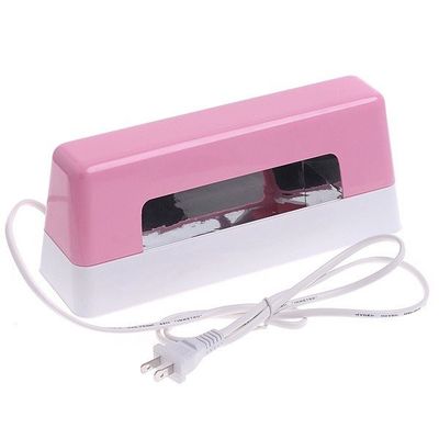 equipo ULTRAVIOLETA del salón del clavo del secador de la lámpara del clavo de 110V-240V 9W con el bulbo de 1PCS 365nm