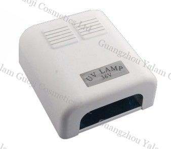 CE certificado 36W UV uñas lámpara con longitud de onda de 370nm inofensivos para los ojos