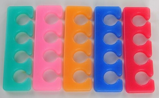 Herramienta de la pedicura de la herramienta del arte del clavo del gel de silicona/separador del dedo del pie para el hogar