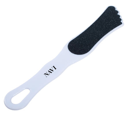 Fichero plástico del pie de Exfoliationg Scurb del fichero de la pedicura de la forma del pie de la herramienta del arte del clavo