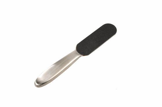 Fichero cambiable de la pedicura del papel de lija del lado del doble del acero inoxidable