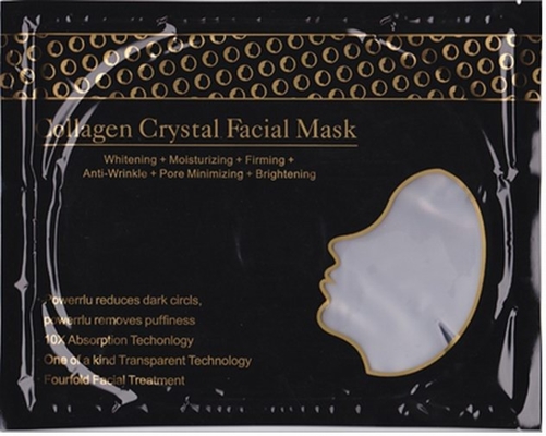 Aguamarina facial lechosa de la máscara del colágeno que blanquea con el alcohol de polivinilo SM-016