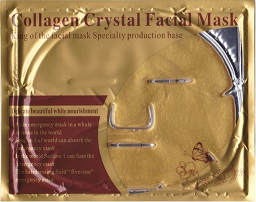 Glicerina facial y ácido hialurónico SM-018 de la máscara del oro nano del colágeno 24k