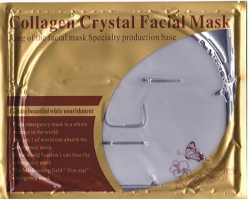 Máscara facial hidratante transparente del colágeno para la vitamina C SM-019 de la piel seca