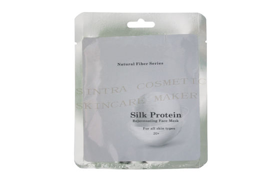 Máscara facial hidratante natural, proteína de seda que rejuvenece la mascarilla QW-02