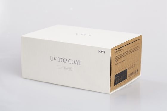 El ningún agrietarse/ningún se descolora clavo empapa la capa ULTRAVIOLETA del top del polaco del gel del clavo 15 ml