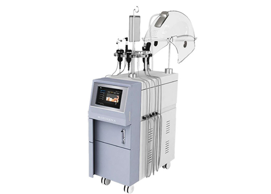 Máquina facial del oxígeno del RF, máquina multifuncional de la belleza del oxígeno