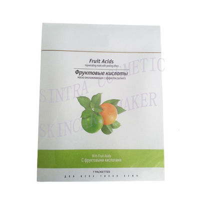 Ácidos naturales de la fruta que hidratan la máscara facial para los defectos que quitan MM-02